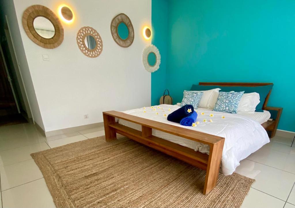 Eureka-sur-mer Stylish & Cosy Apartment, 100 Mts From Beach, Pool Appartement Rivière Noire