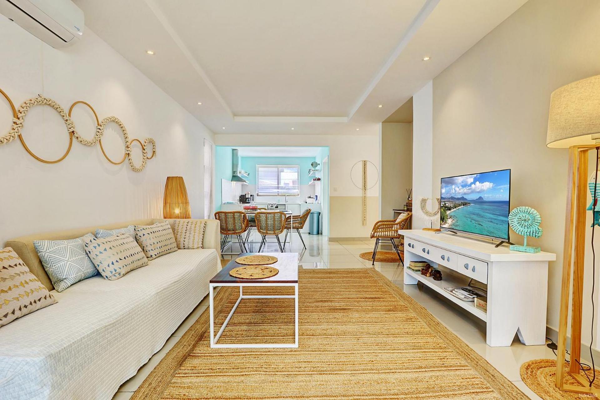 Appartement Eureka-sur-mer Stylish & Cosy Apartment, 100 Mts From Beach, Pool Rivière Noire